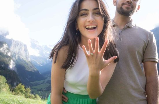 Surprise Engagement in Lauterbrunnen
