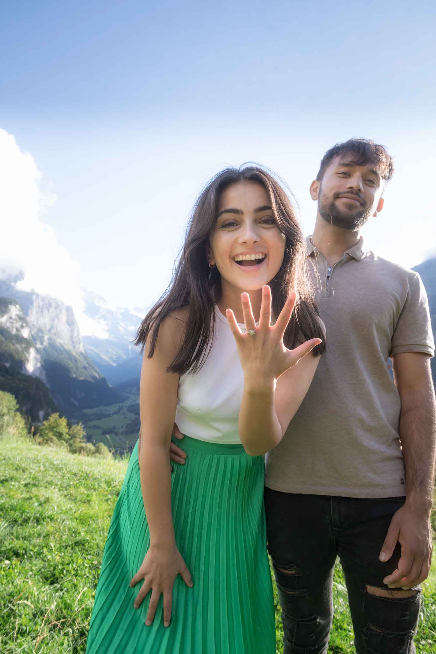 Surprise Engagement in Lauterbrunnen