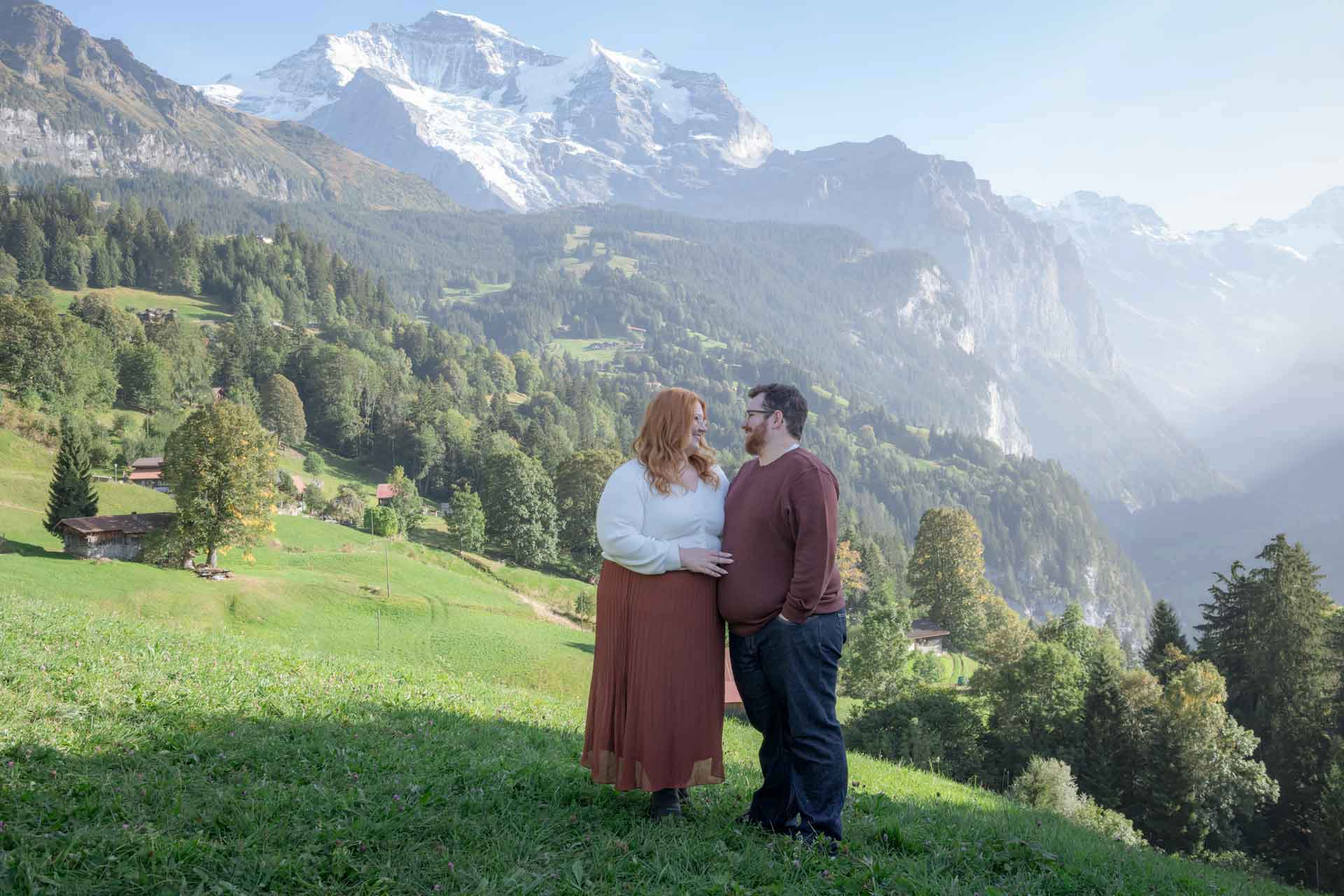 Wedding Anniversary Photo Shoot in Switzerland