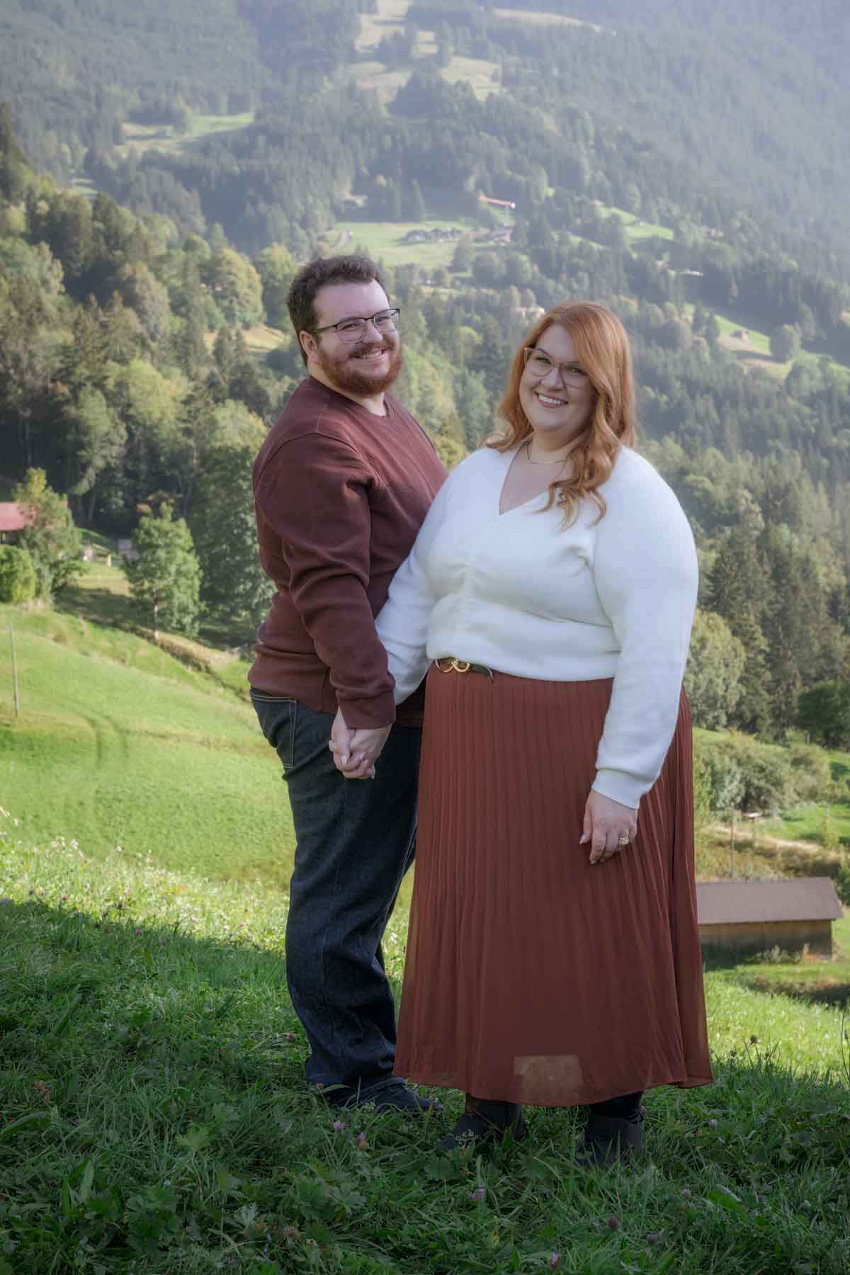 Wedding Anniversary Photo Shoot in Switzerland