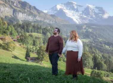 Wedding Anniversary Photo Shoot in Switzerland