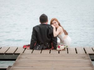 Post Wedding Photo Shoot on Iseltwald Pier Post Wedding Photo Shoot on Iseltwald Pier