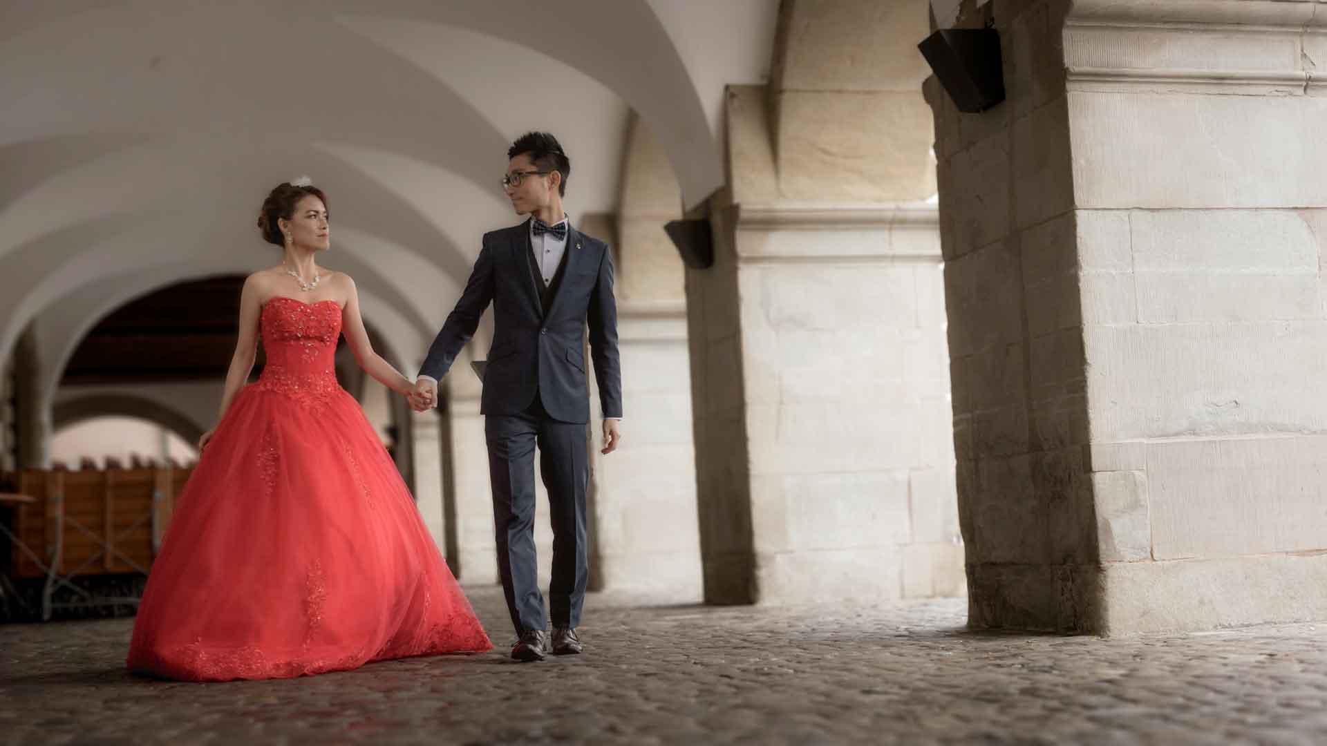 Post Wedding Photo Shoot in Luzern
