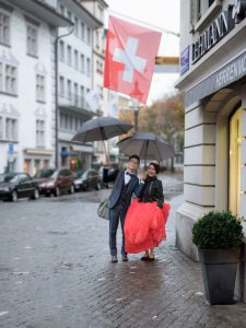 Post Wedding Photo Shoot in Lucerne