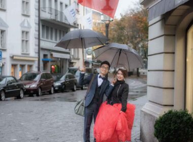 Post Wedding Photo Shoot in Lucerne