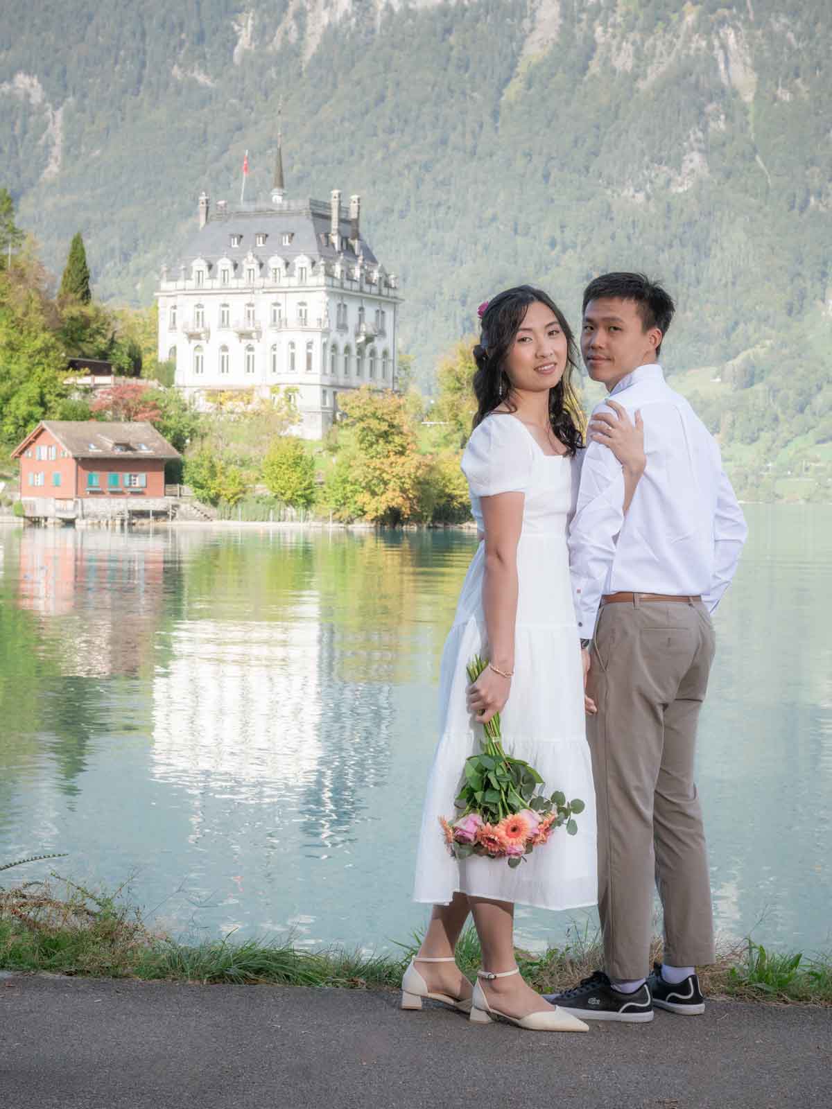 Pre Wedding Photoshoot in Interlaken Switzerland