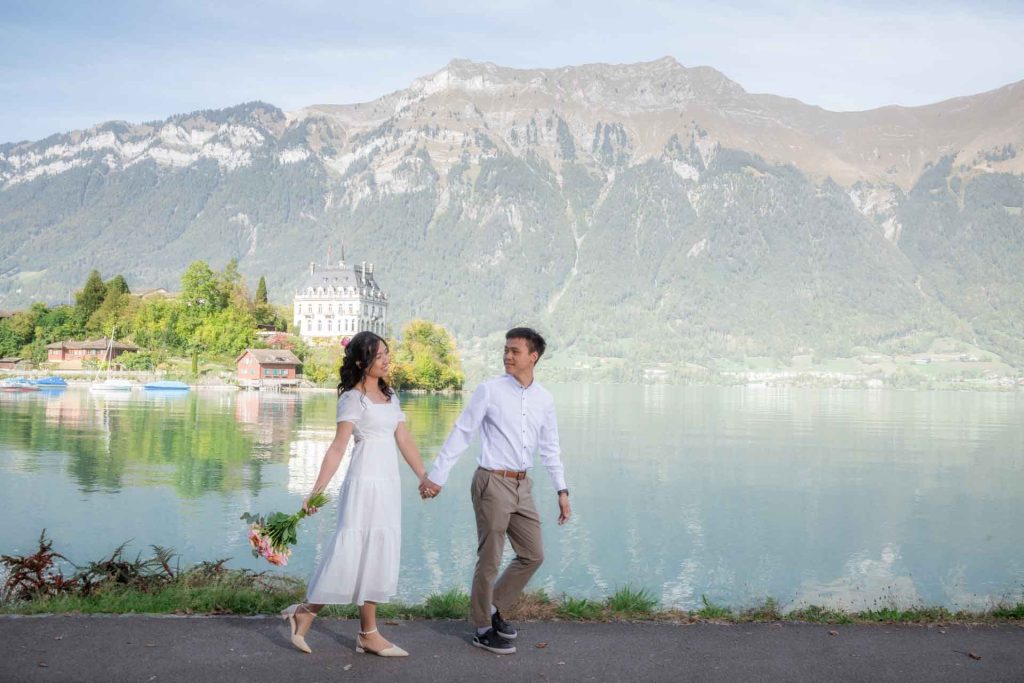 Pre Wedding Photoshoot in Interlaken Switzerland