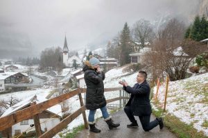 Engagement in Lauterbrunnen Engagement in Lauterbrunnen