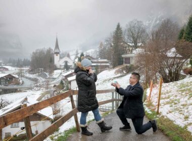 Engagement in Lauterbrunnen
