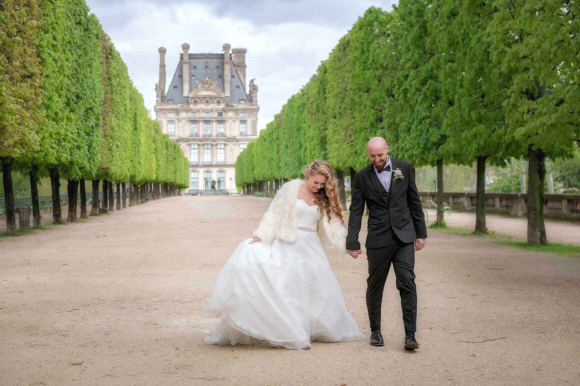 Pre Wedding photo shoot in Paris, France