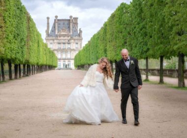 Pre Wedding photo shoot in Paris, France
