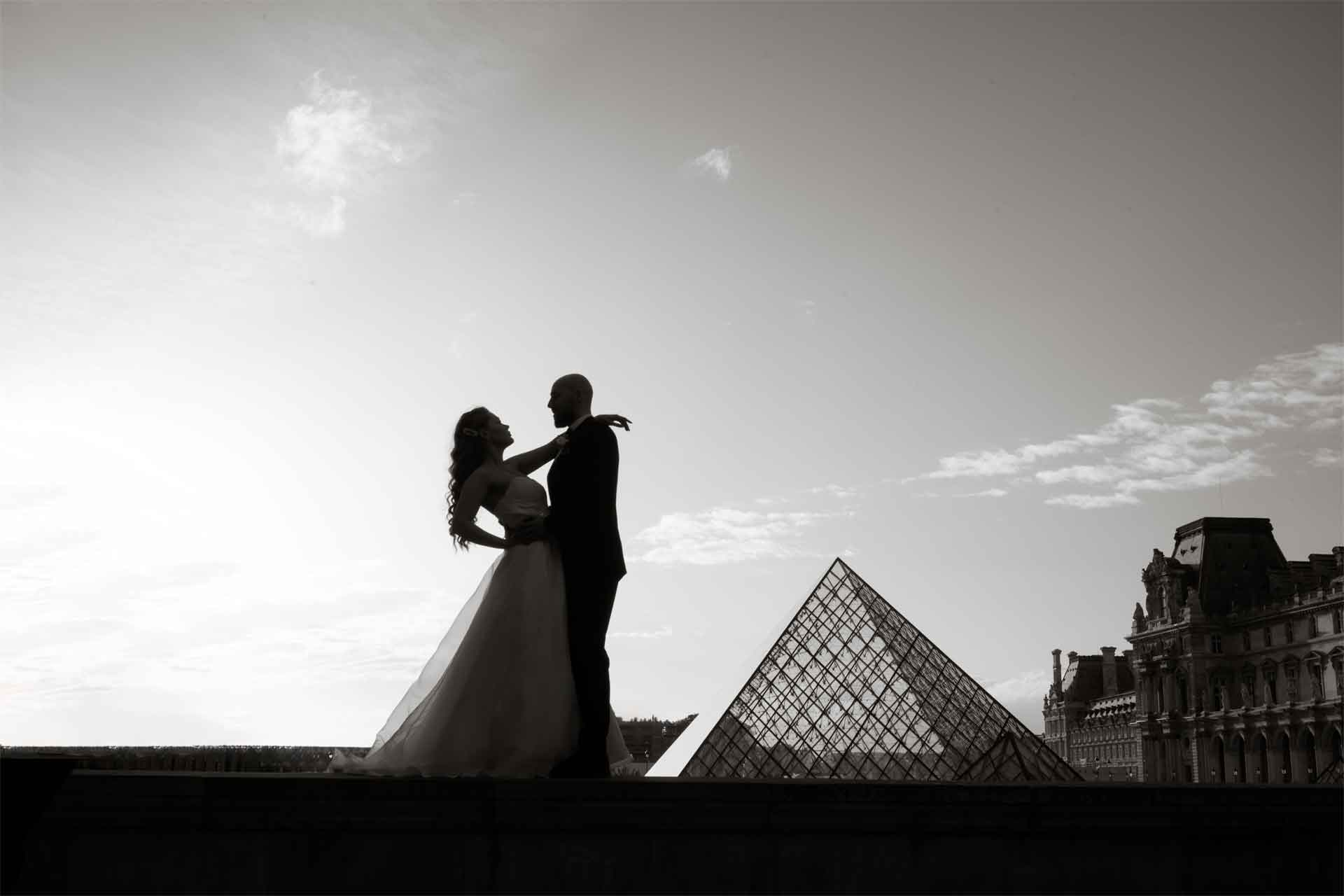 photo shoot at the Louvre in Paris