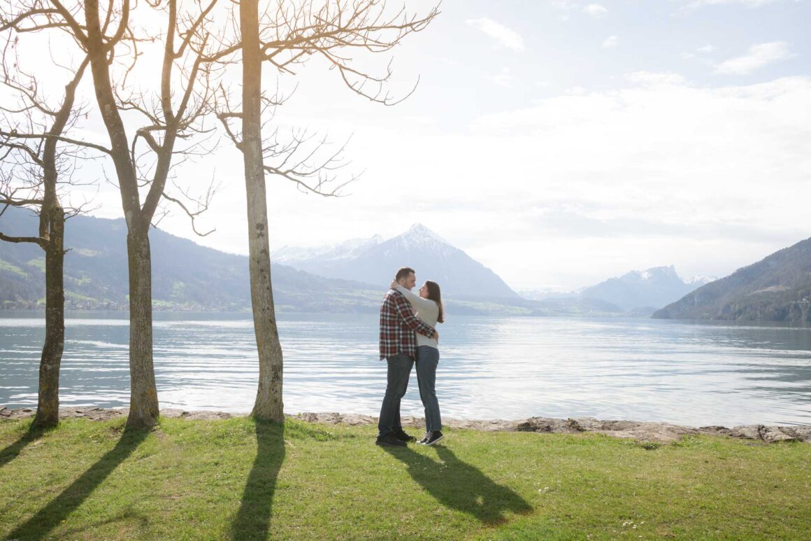 Surprise engagement in Interlaken