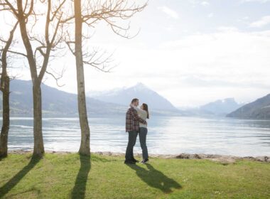 Surprise engagement in Interlaken