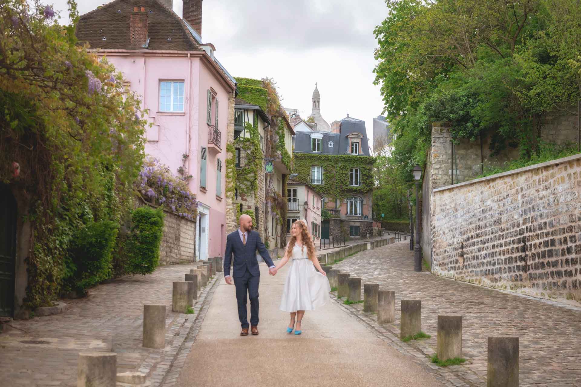 Pre Wedding Photo Shoot in Montmartre