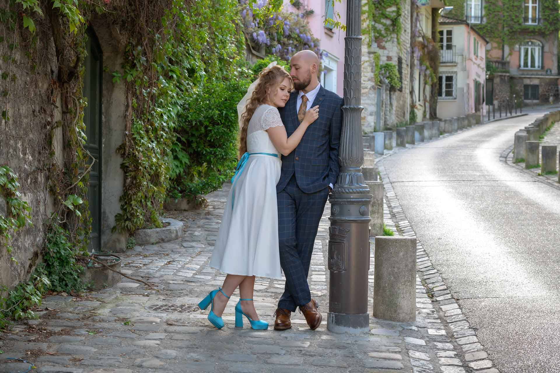 Post Wedding Photo Shoot in Montmartre