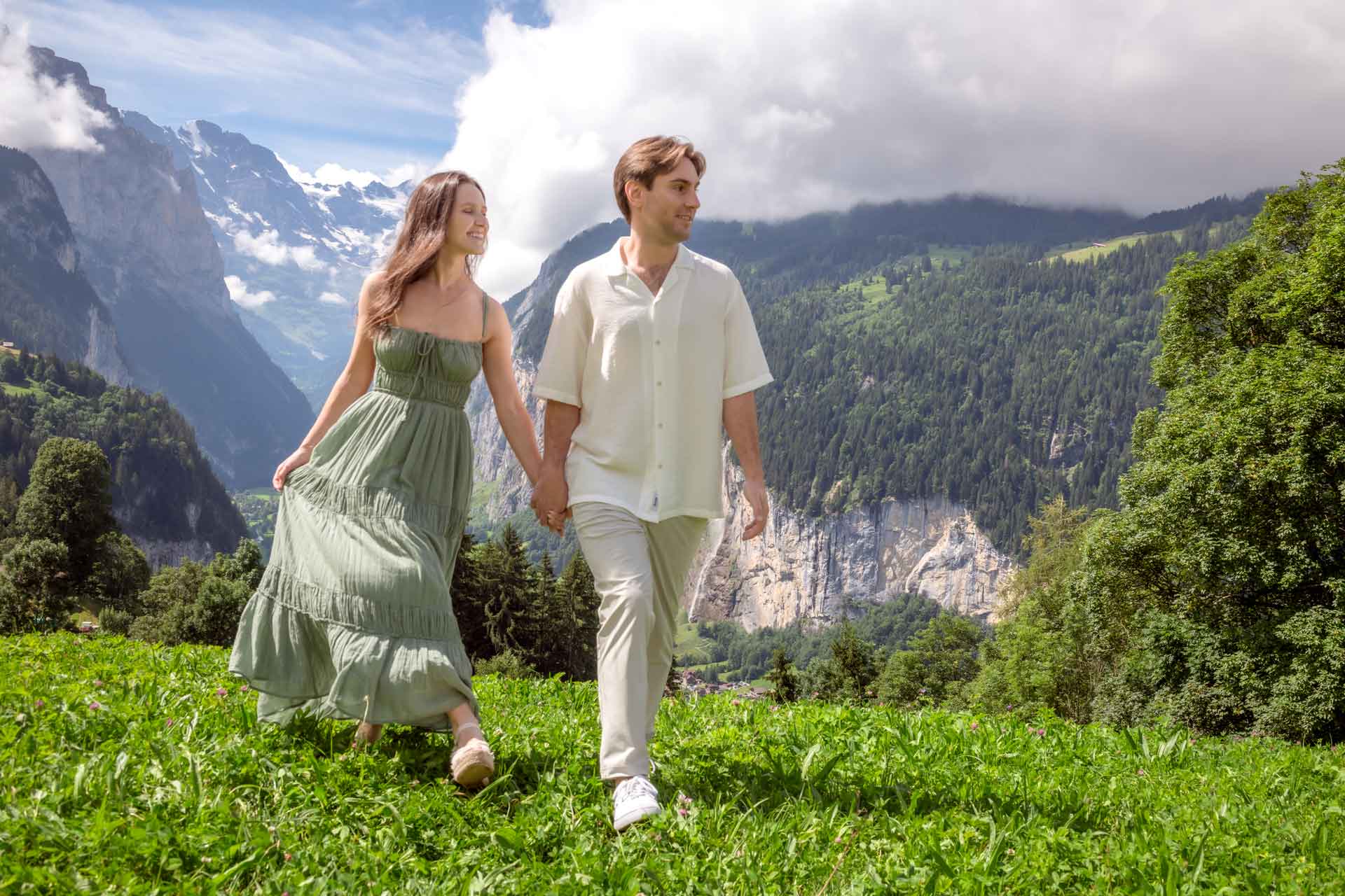 Engagement in Lauterbrunnen