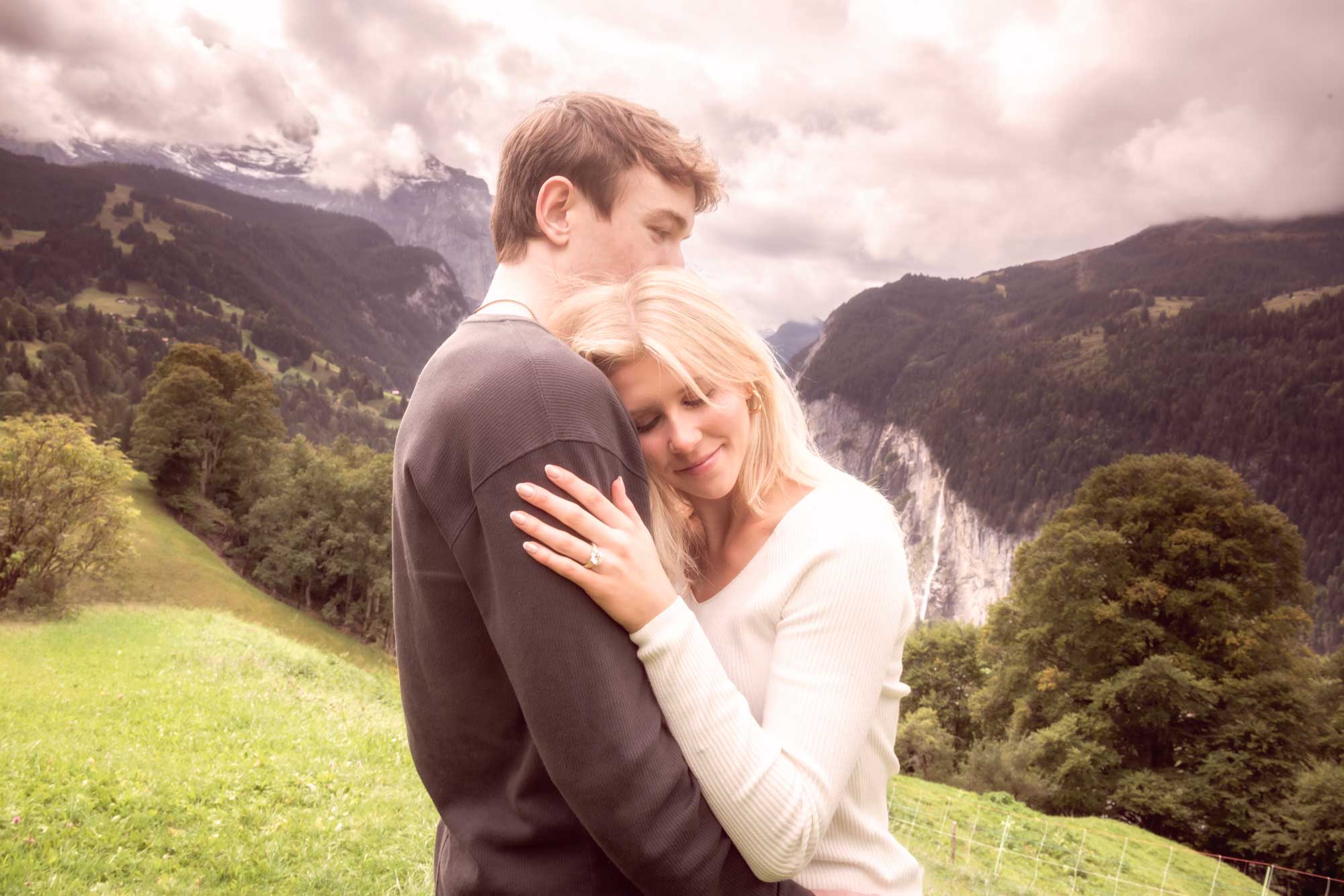 Engagement Photo Session in Lauterbrunnen