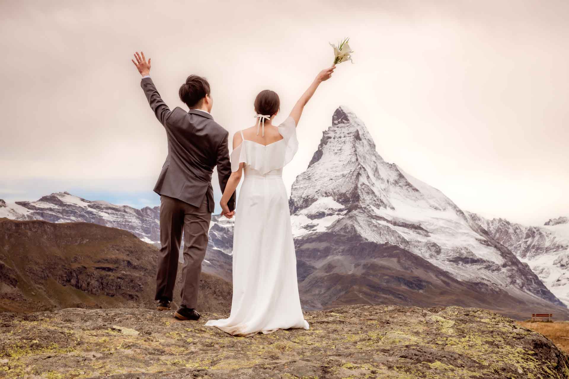 Wedding Photo Shoot in Zermatt