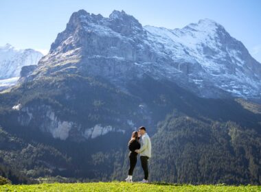 Engagement in Grindelwald