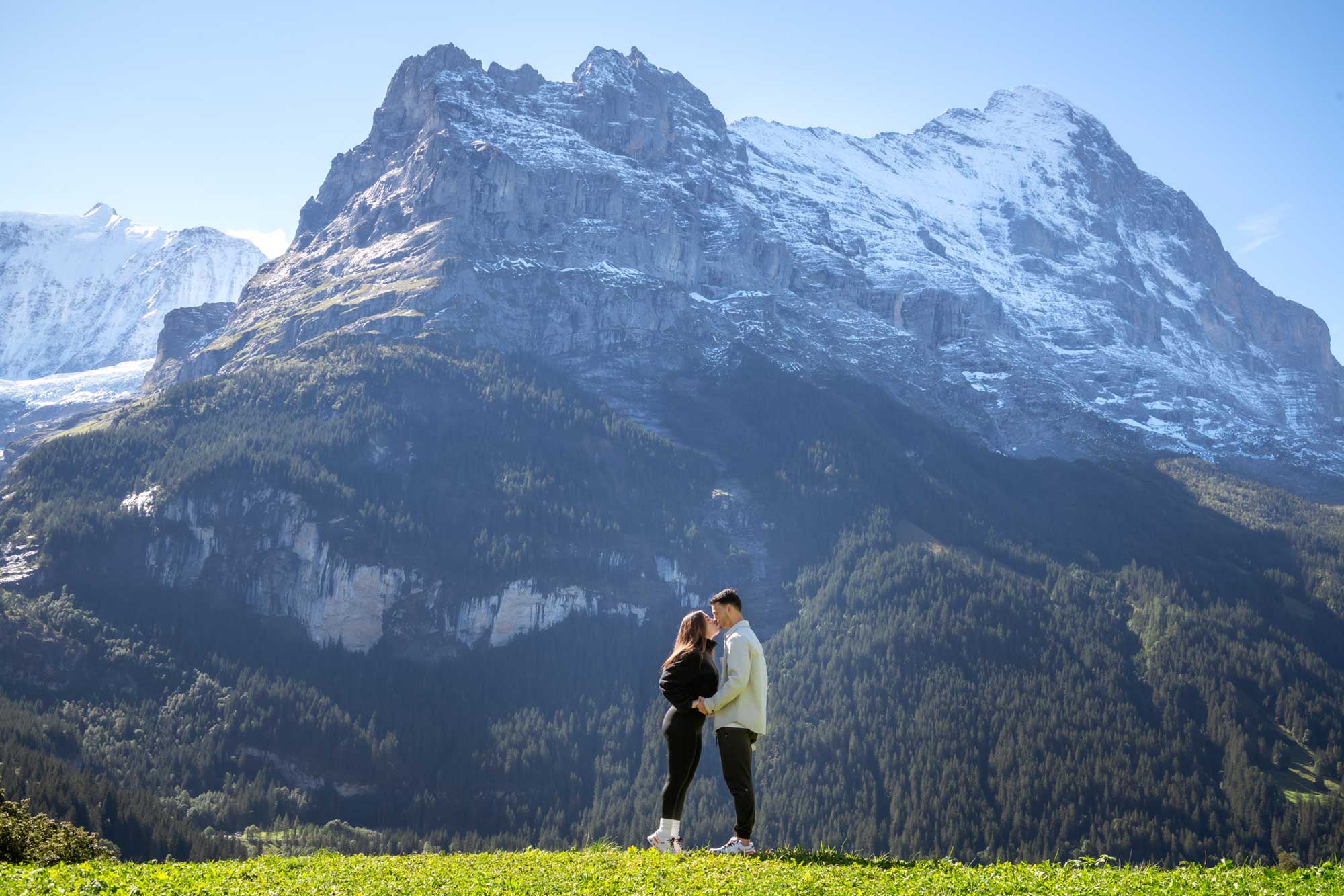 Engagement in Grindelwald