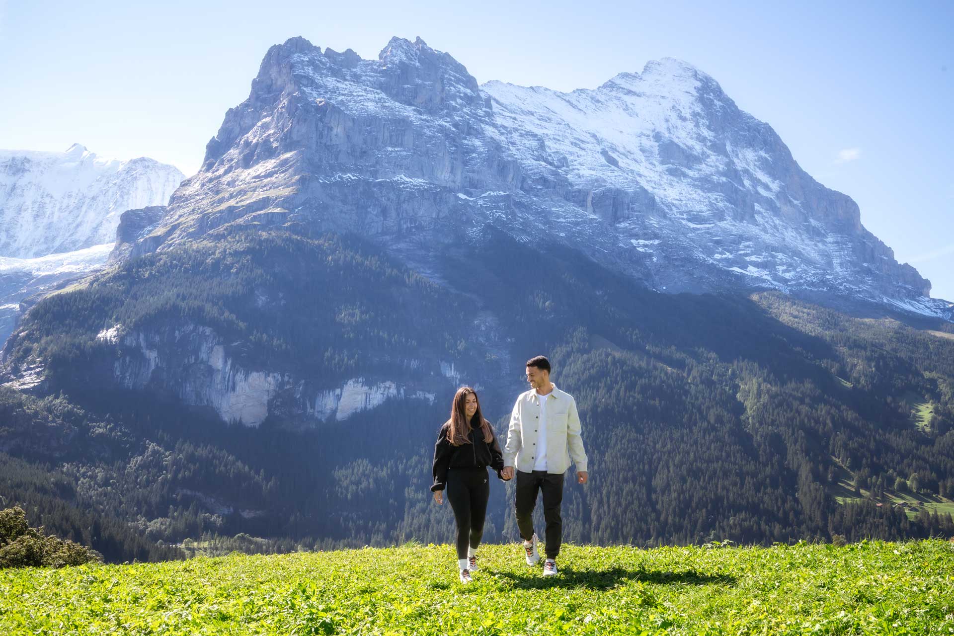 Engagement in Grindelwald Switzerland