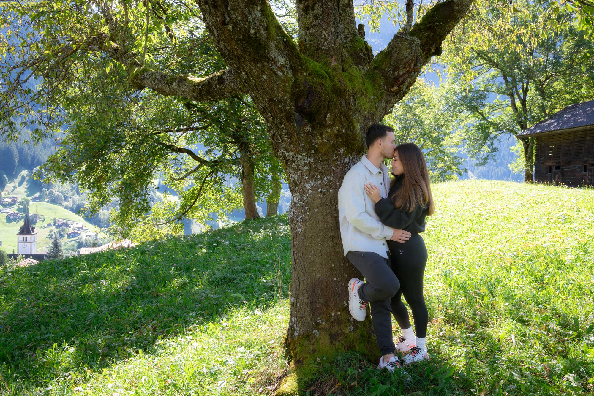 Engagement in Grindelwald