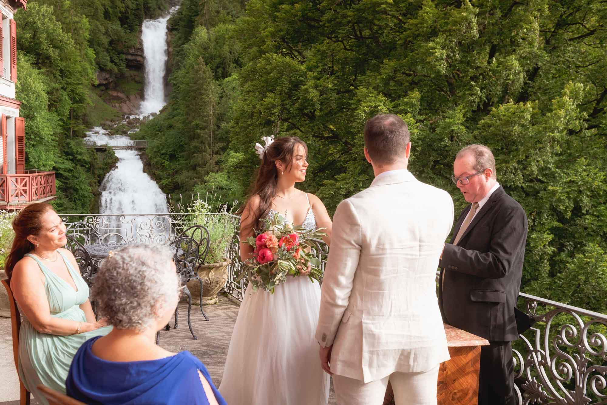 Wedding in Giessbach