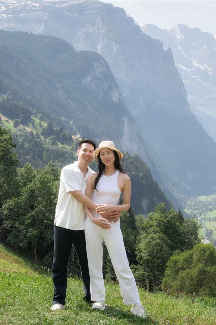 Engagement photographer in Lauterbrunnen John Wisdom