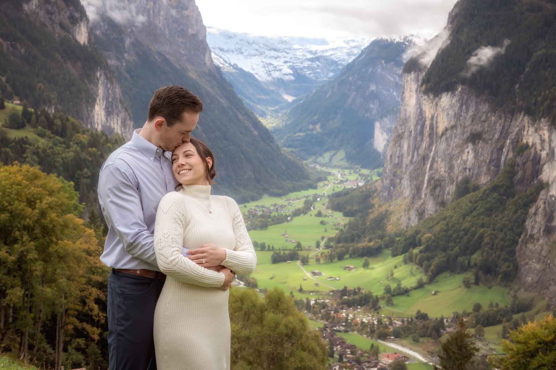 Engagement Photo Shoot in Lauterbrunnen