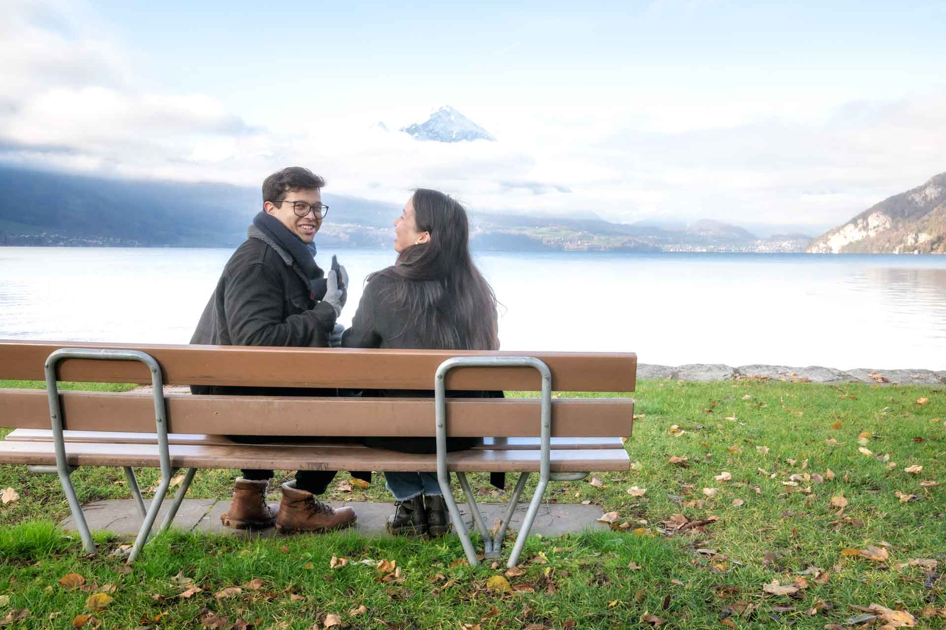 Early Morning Engagement In Interlaken