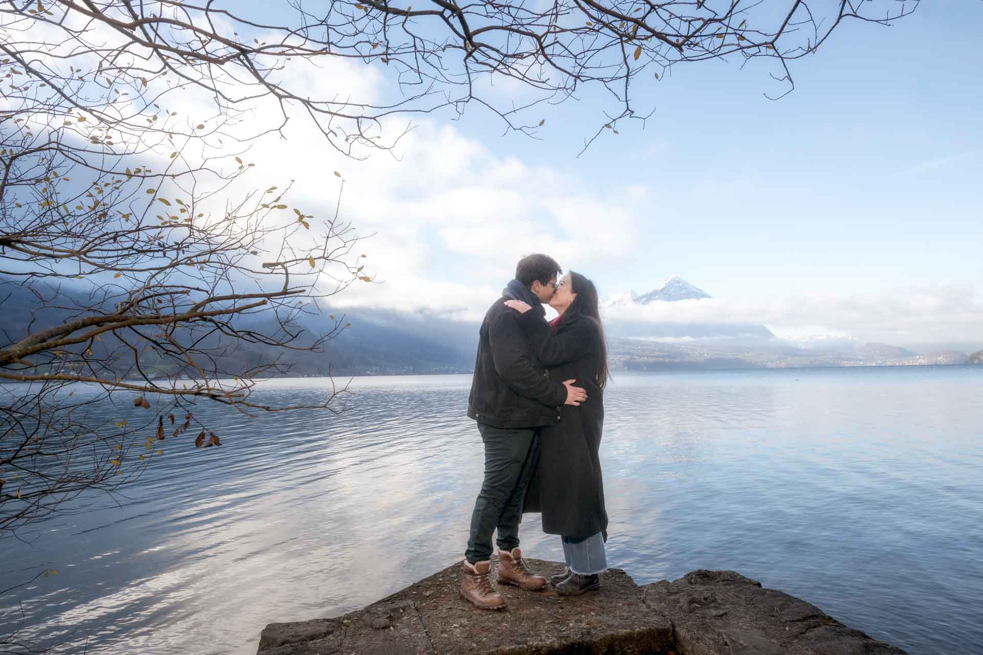 Early Morning Engagement In Interlaken