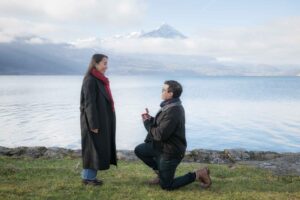 Surprise marriage proposal captured by Interlaken photographer John Wisdom in Switzerland Early Morning Engagement In Interlaken