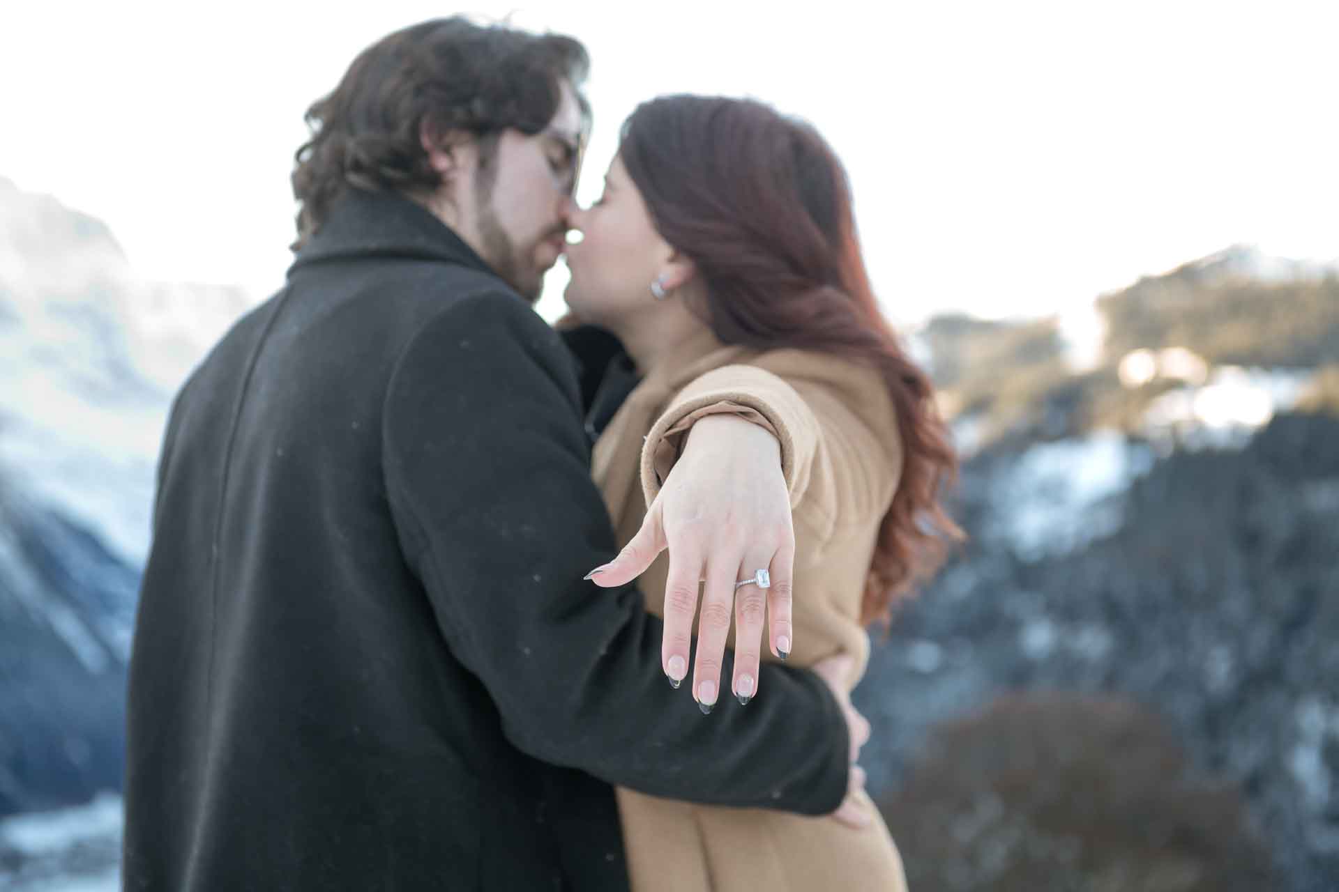 Winter Engagement in Lauterbrunnen