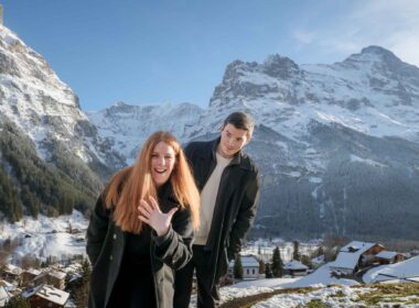Engagement in Grindelwald