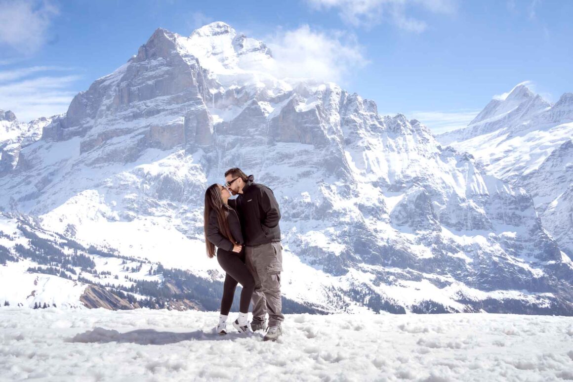 Engagement in Grindelwald