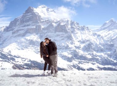 Engagement in Grindelwald