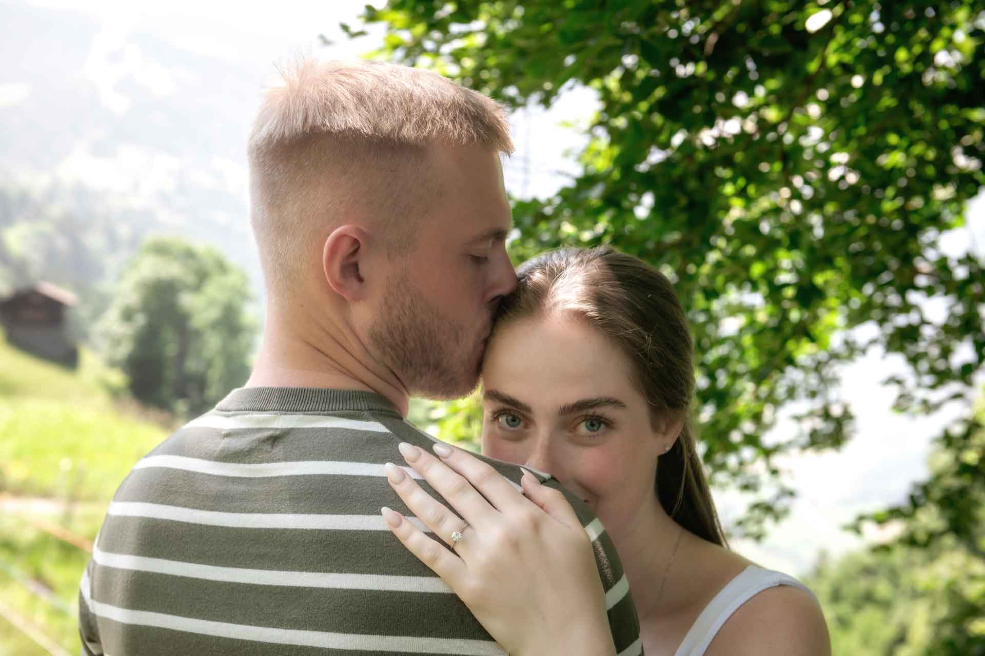 engagement in Lauterbrunnen