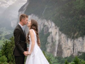 After Wedding Photo Shoot in Lauterbrunnen