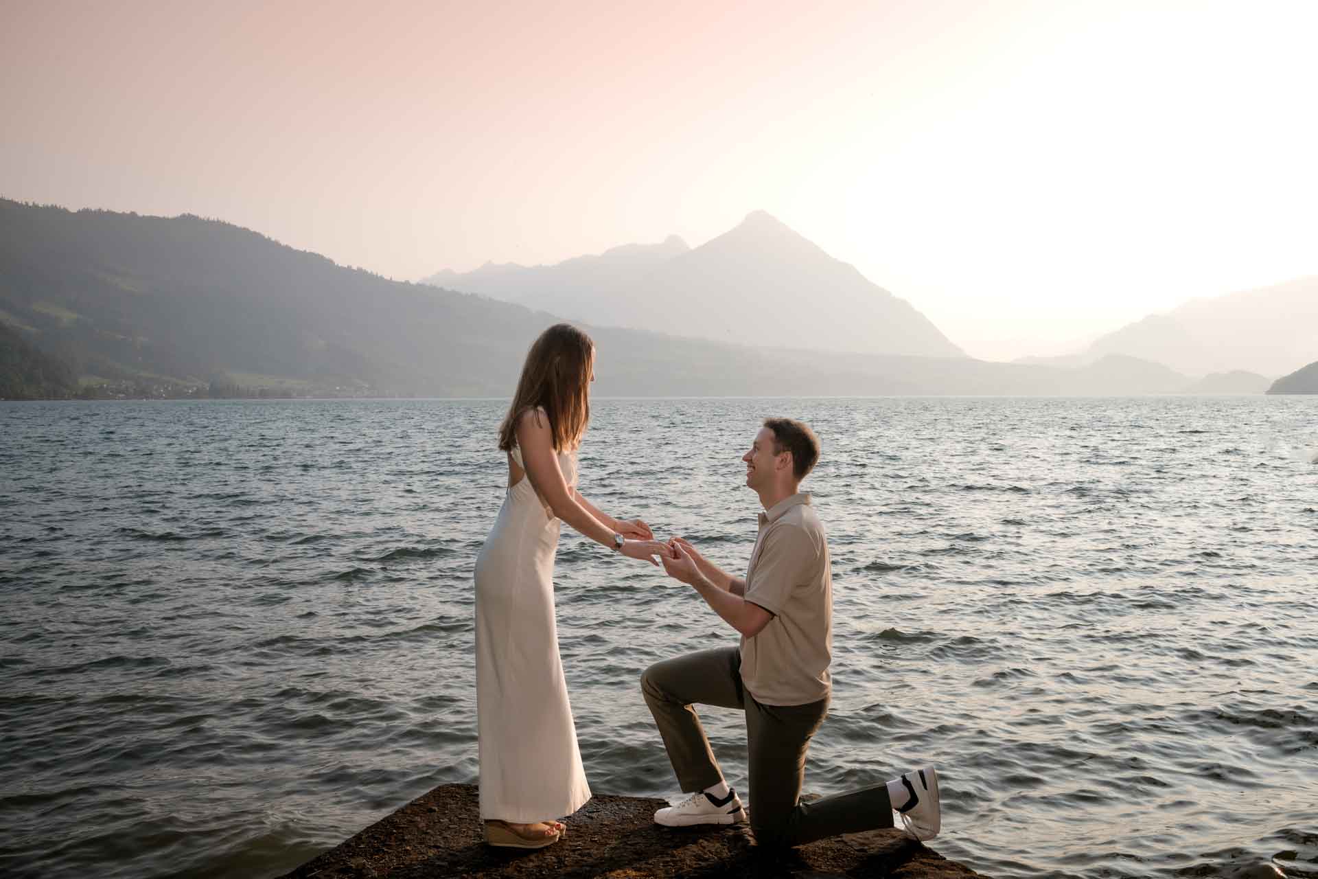 Engagement photographer in Interlaken