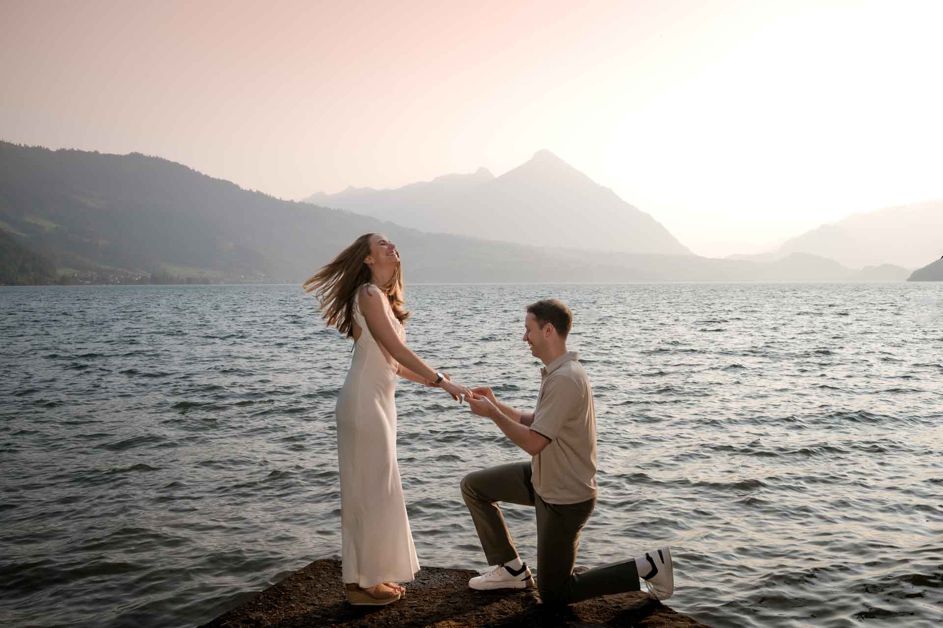 engagement in Interlaken Switzerland