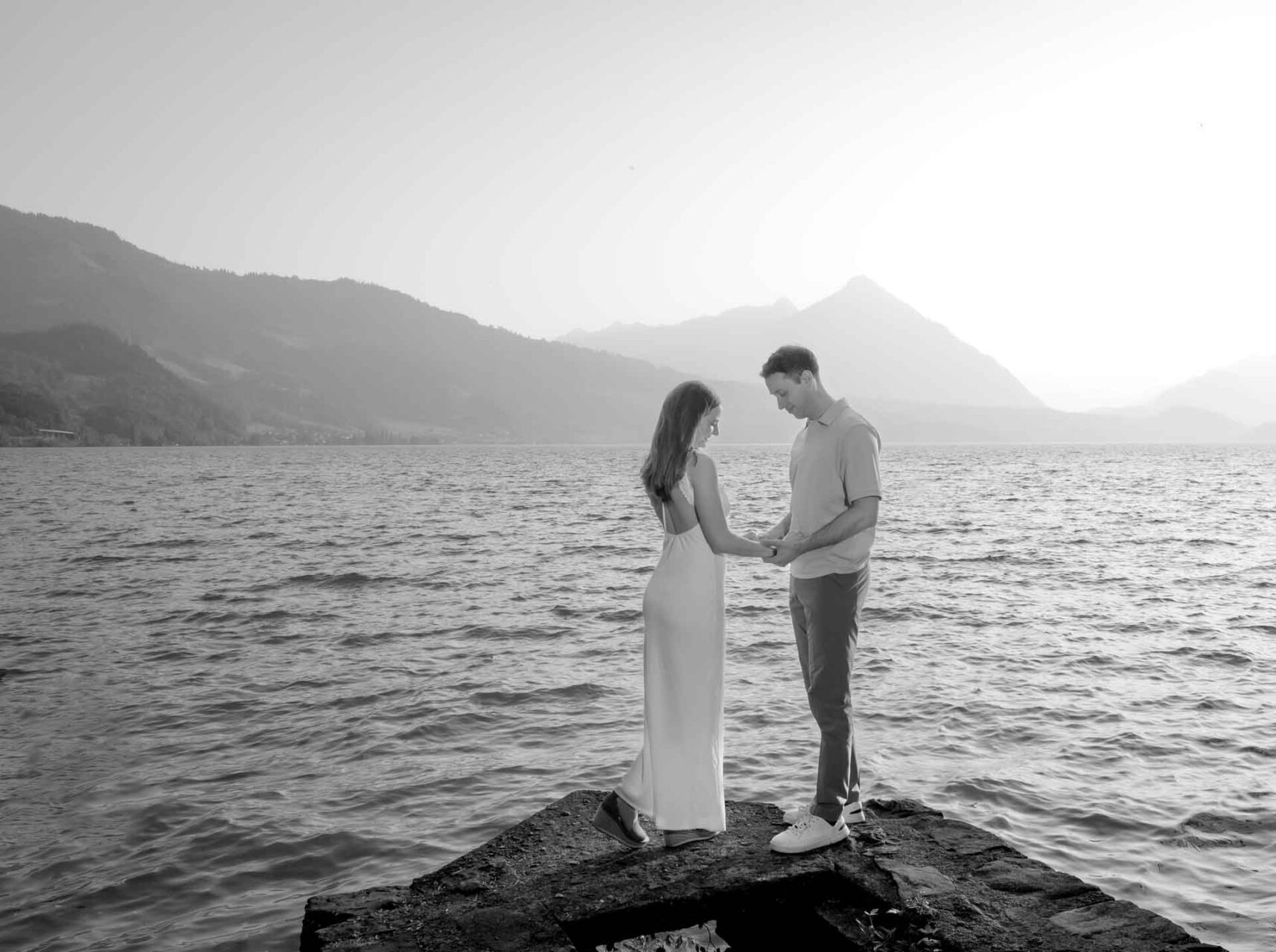engagement photo shoot in Interlaken, Switzerland