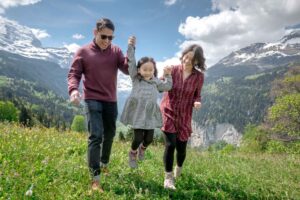 Family photo shoot in Lauterbrunnen, Switzerland Family photo shoot in Lauterbrunnen, Switzerland