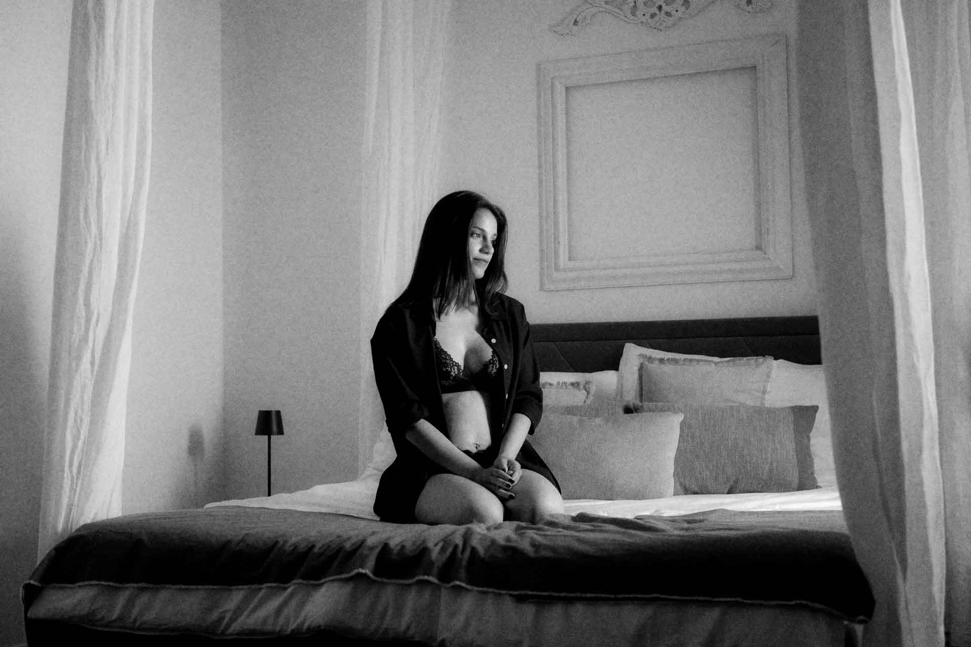 boudoir photo shoot in Switzerland