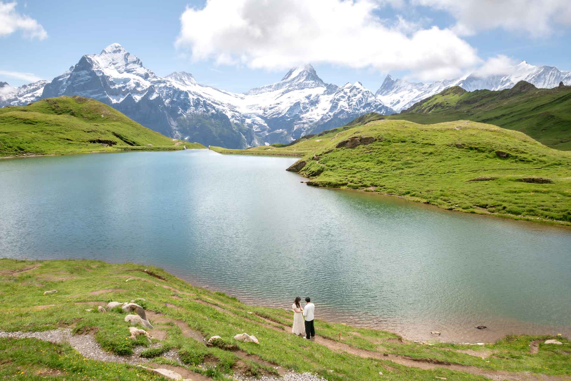 Bachalpsee lake engagement