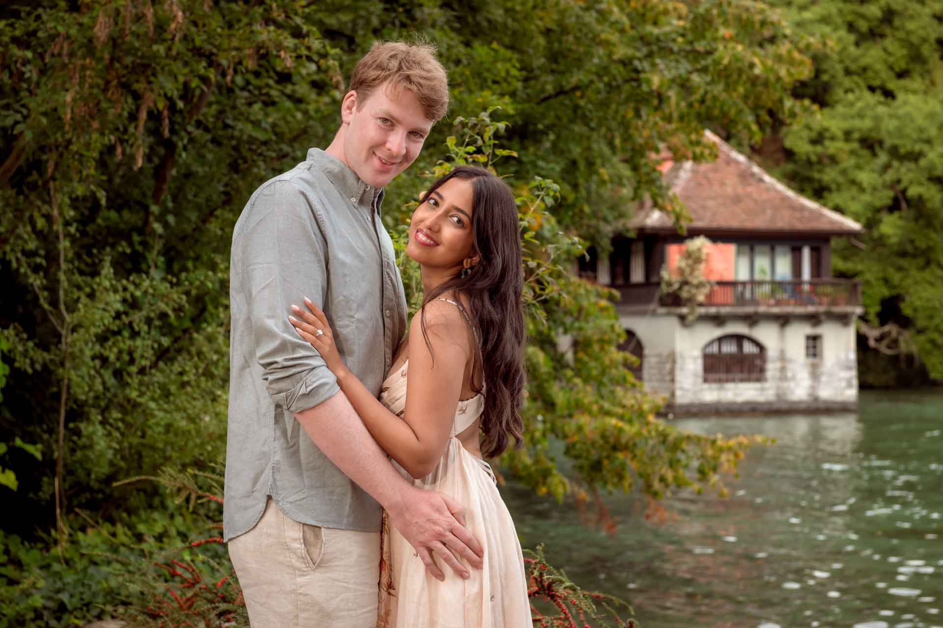 Engagement at Schloss Schadau, Thun