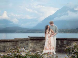 Engagement Schloss Schadau in Thun Schloass Schadau engagement photo shoot