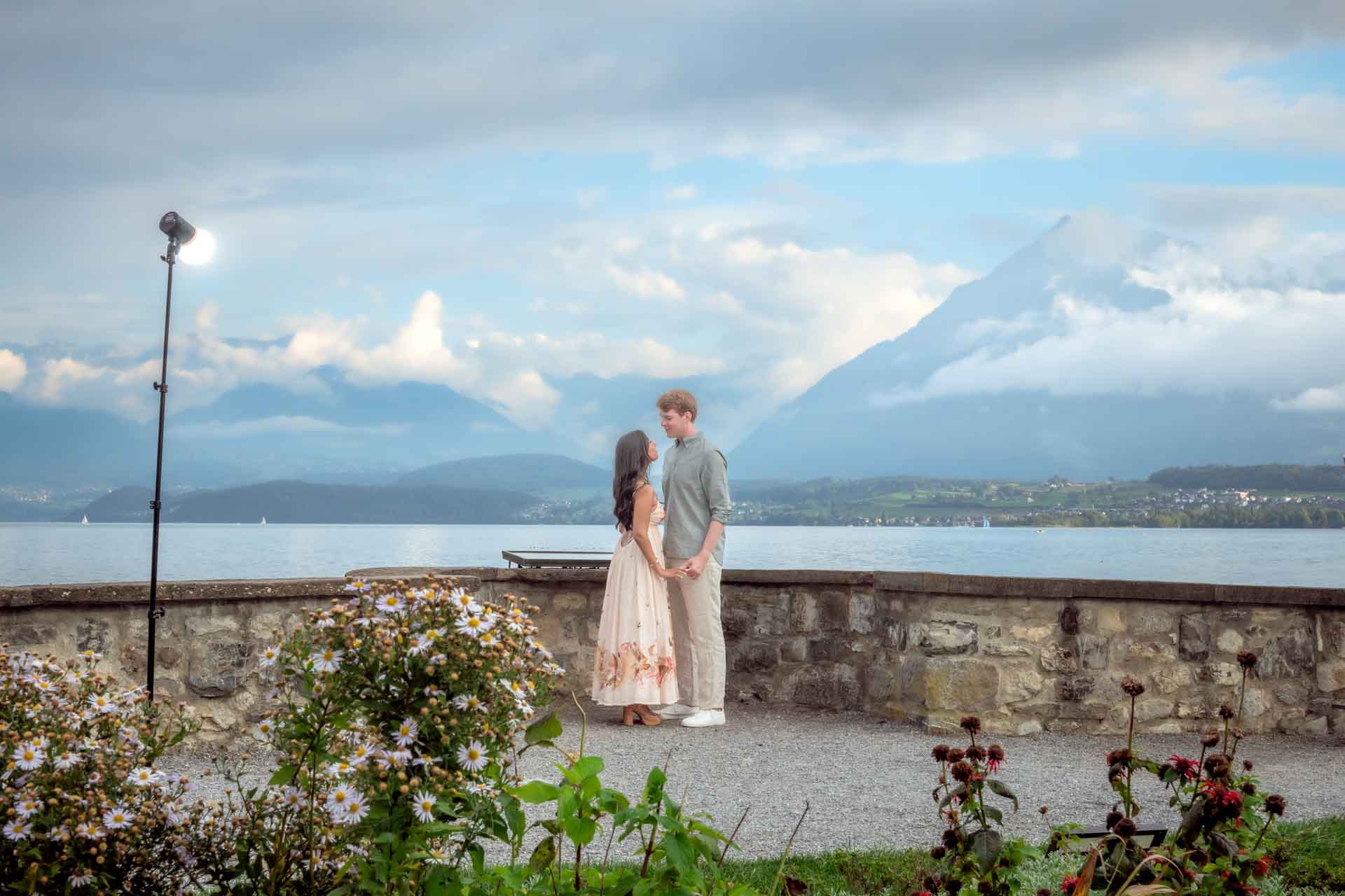 Engagement at Schloss Schadau, Thun
