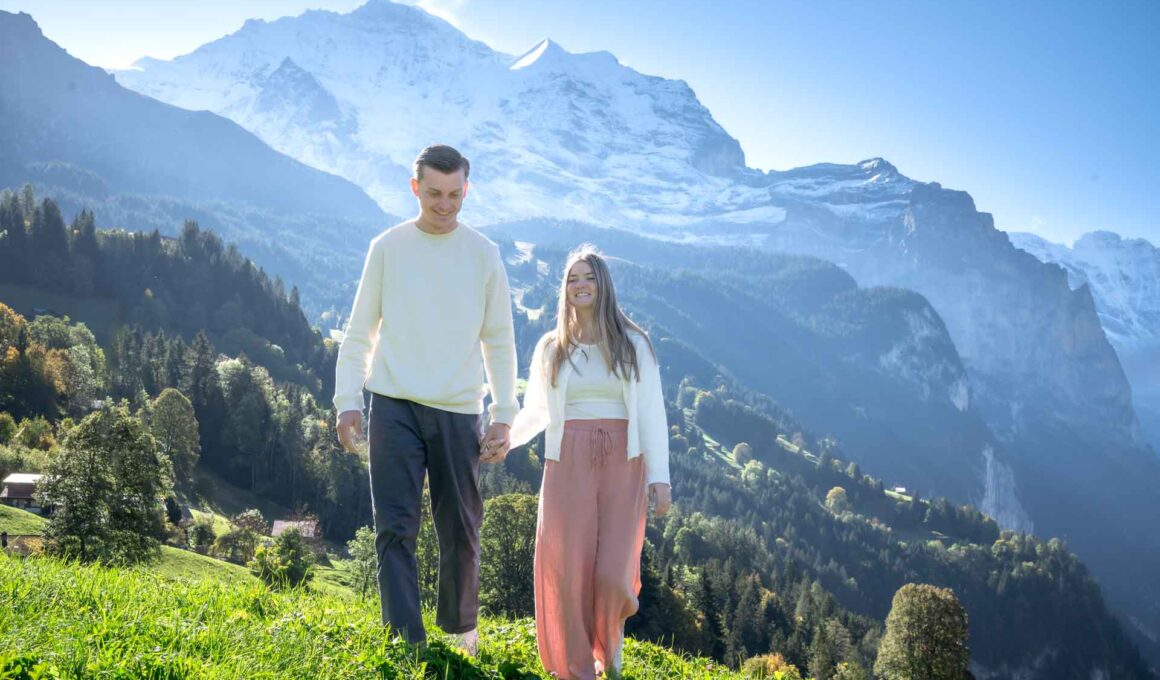 Engagement in Lauterbrunnen