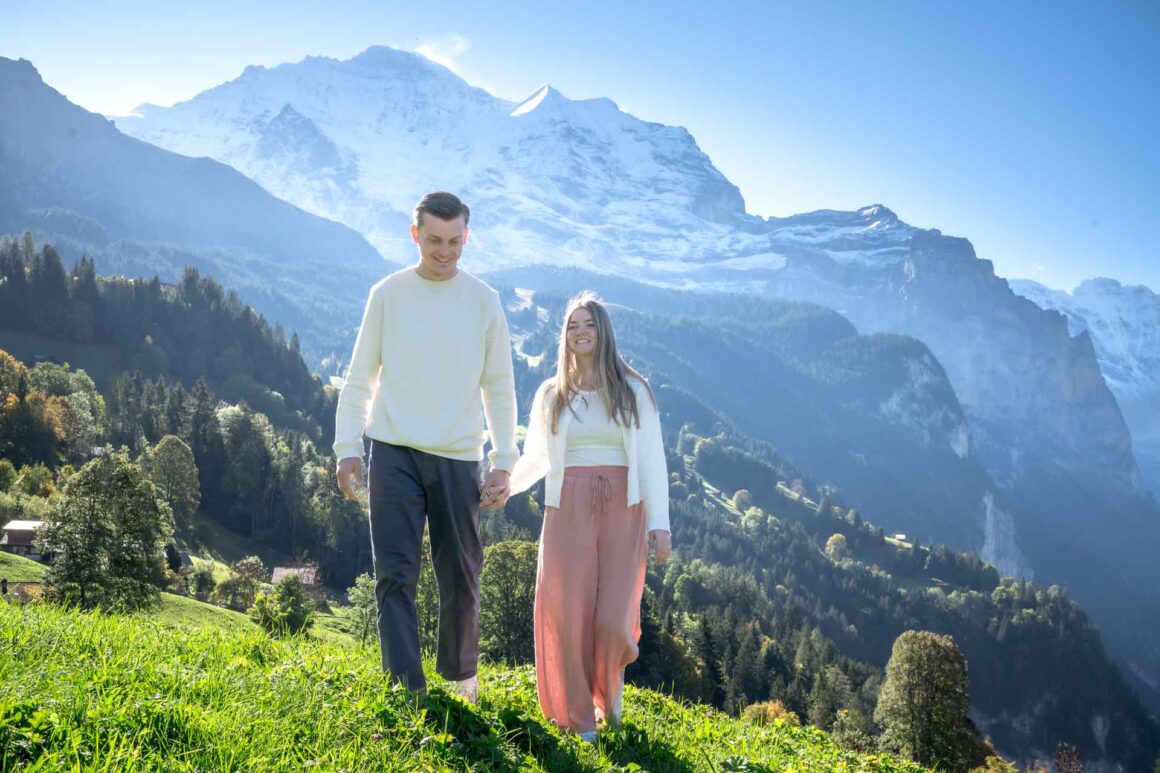 Engagement in Lauterbrunnen